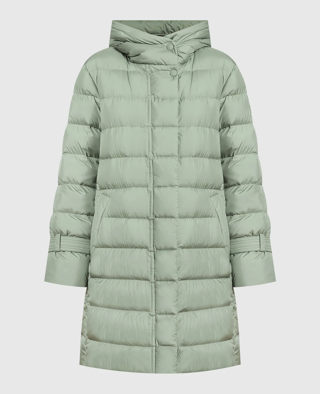 Woolrich Piumino verde con logo CFWWOU0909FRUT2635
