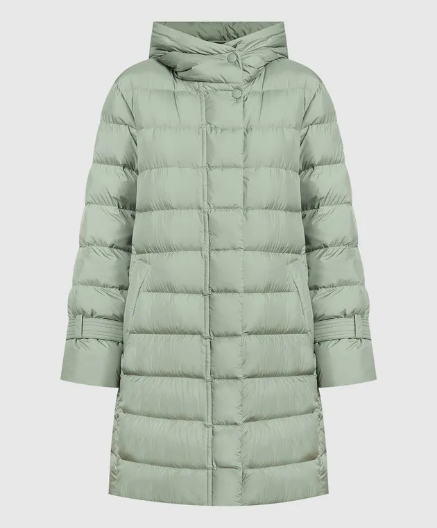 Woolrich Piumino verde con logo CFWWOU0909FRUT2635