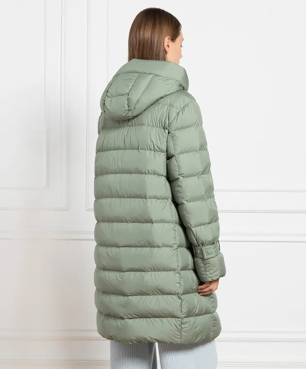 Woolrich Piumino verde con logo CFWWOU0909FRUT2635