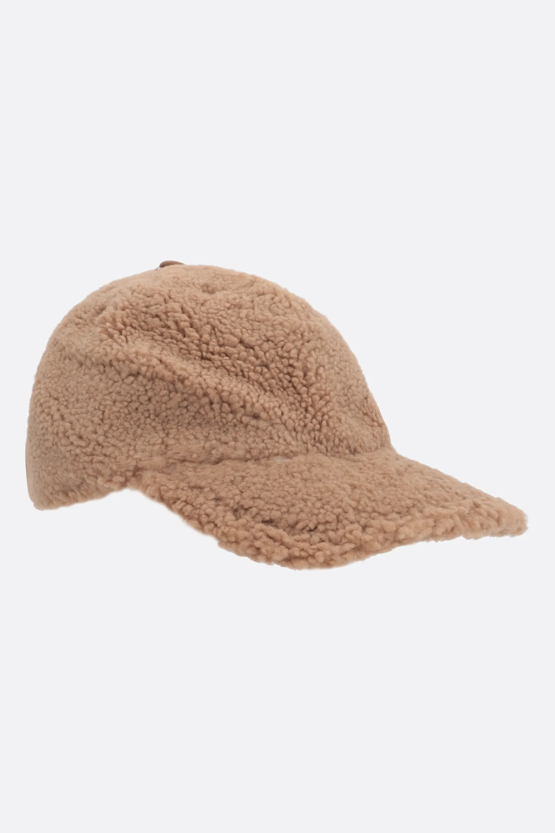  YVES SALOMON cappello baseball in shearling 