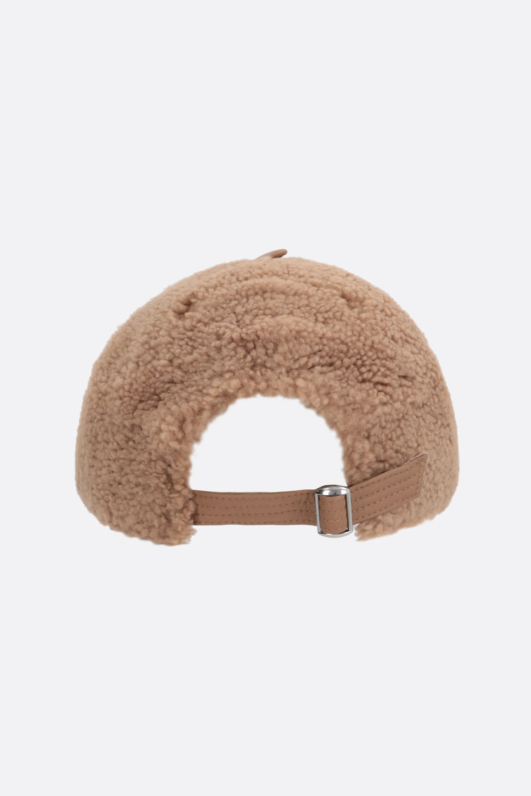  YVES SALOMON cappello baseball in shearling 